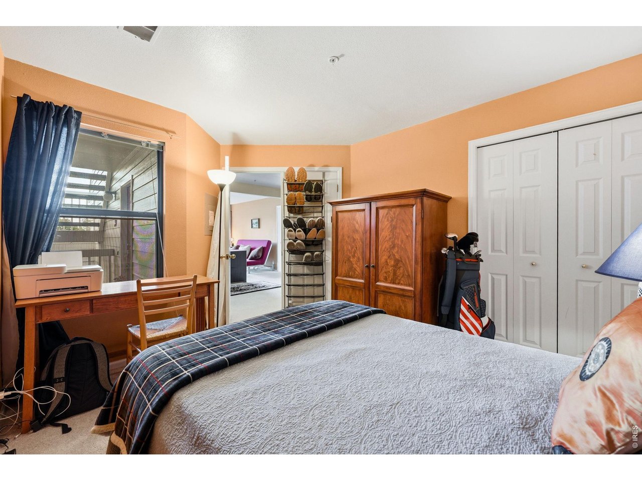 4985 Twin Lakes Road, Unit 94 Boulder, CO 80301 - Photo 14 of 29 The second bedroom has solid wood French doors.