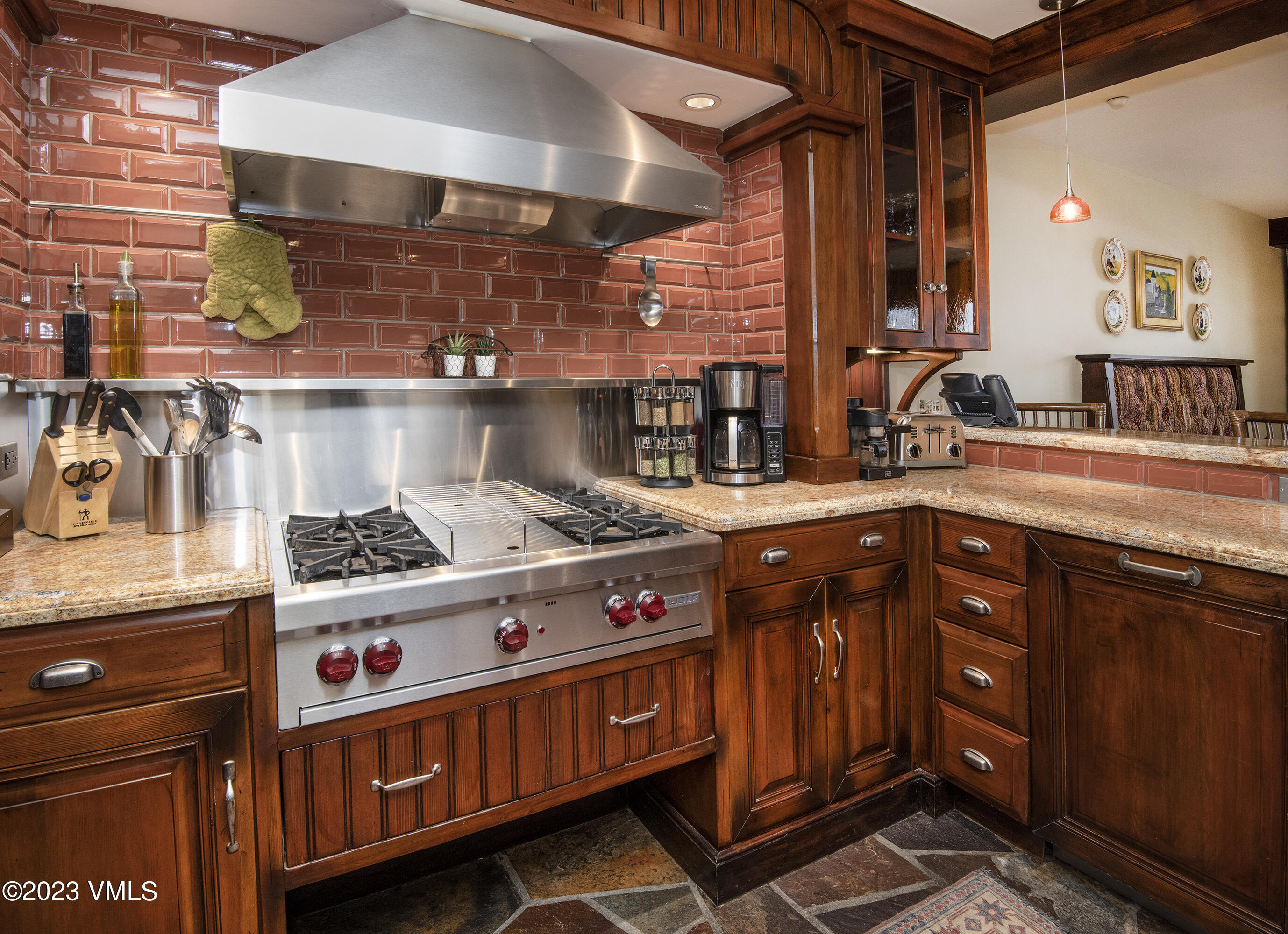 1 Willow Bridge Road, Unit 31A Vail, CO 81657 - Photo 12 of 49 a kitchen with a stove and a sink