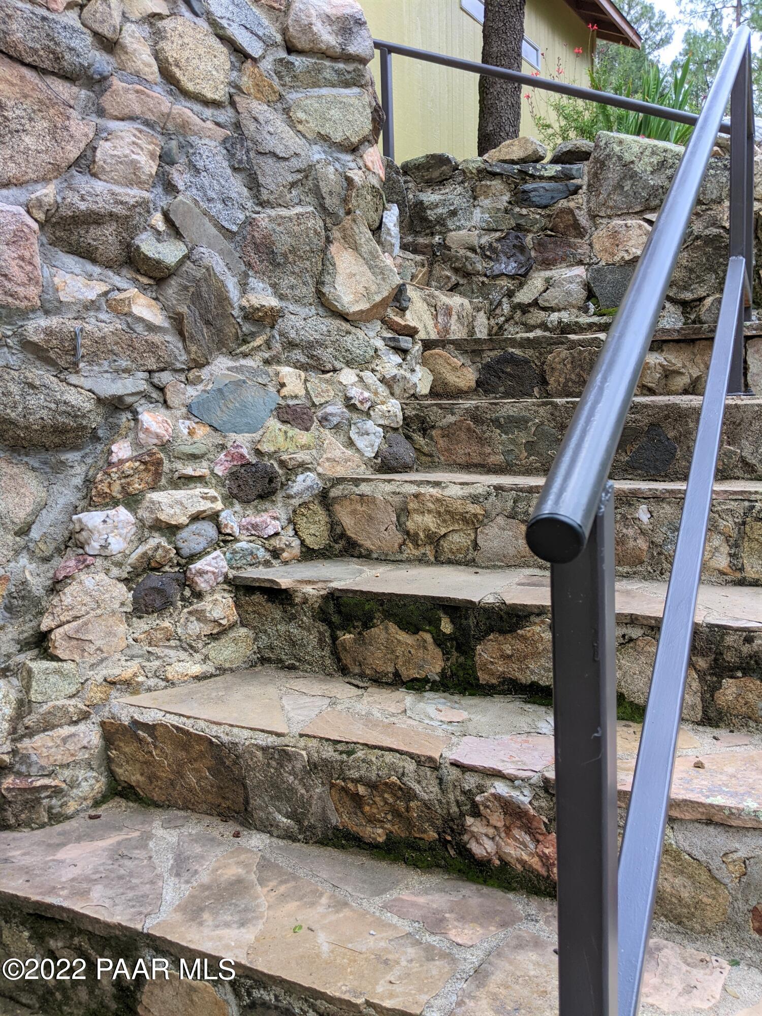 4939 South Kaibab Road Prescott, AZ 86303 - Photo 46 of 56 Side flagstone stairway