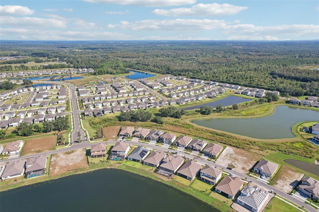 14930 Rider Pass Drive Lithia, FL 33547 - Photo 60 of 66 a view of a city with an ocean view