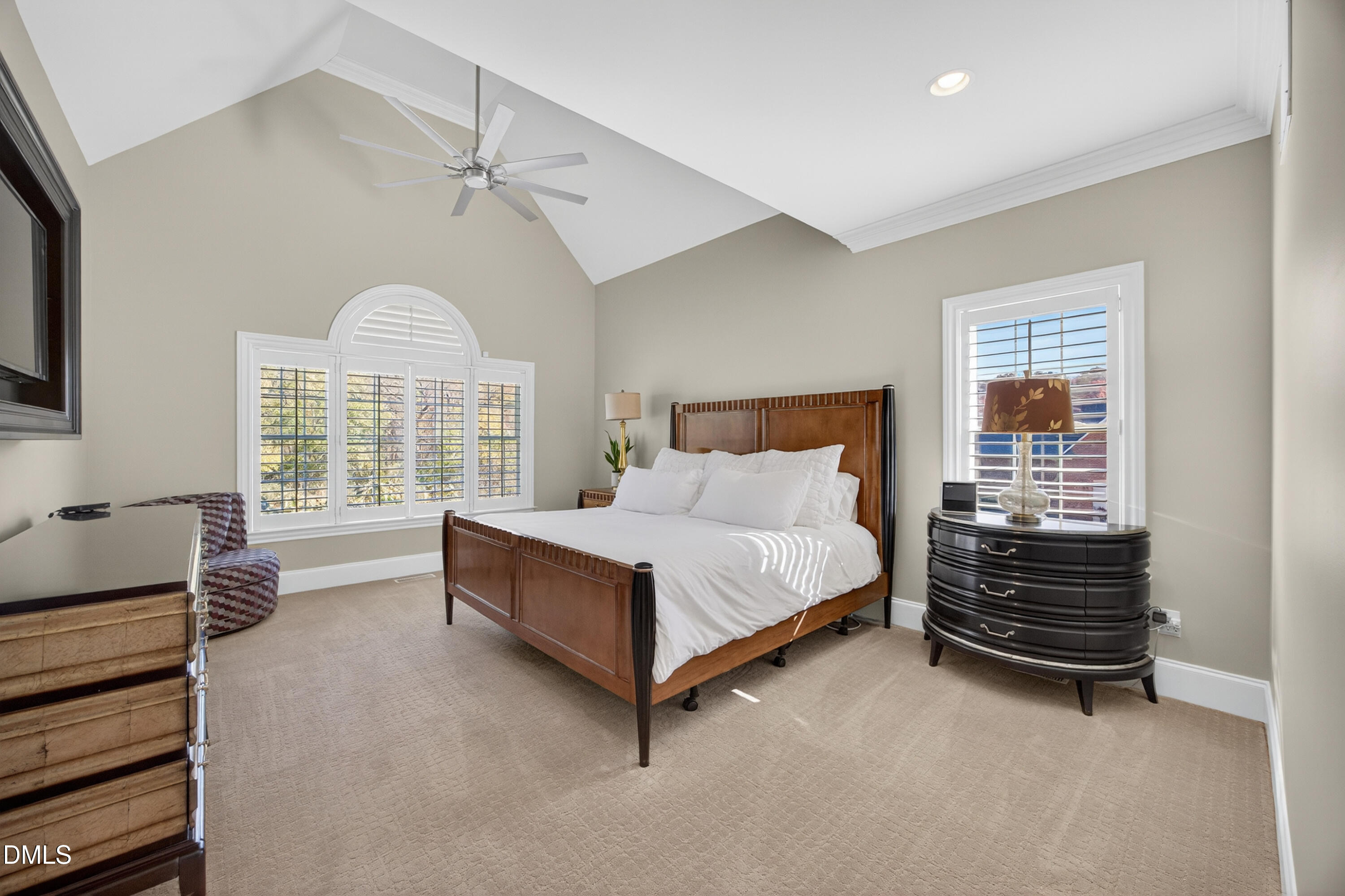 4900 Robdot Drive Oak Ridge, NC 27310 - Photo 22 of 58 a bed room with a bed and a window
