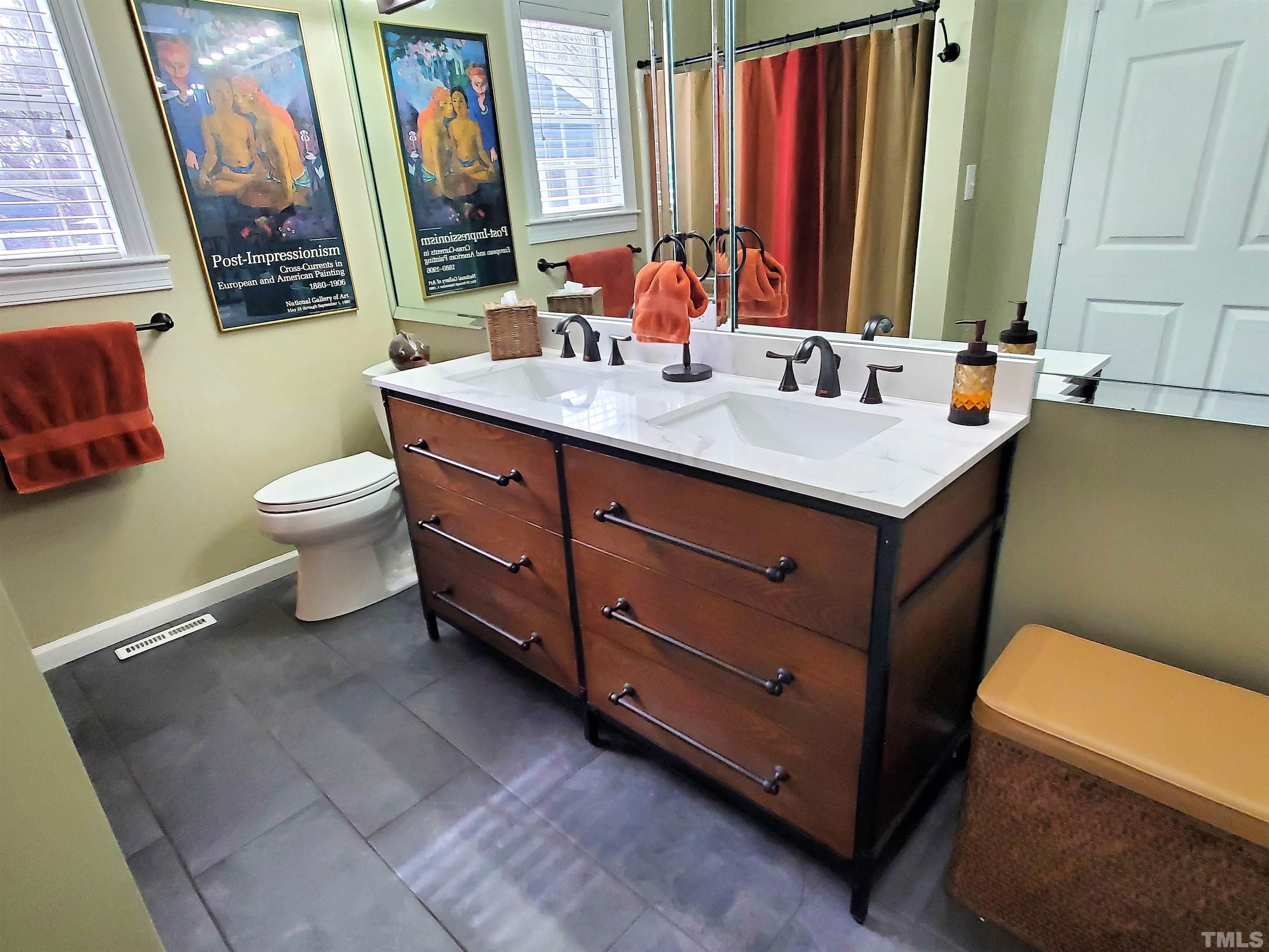 5741 Sentinel Drive Raleigh, NC 27609 - Photo 17 of 26 Master bedroom remodeled in December of 2020, custom master closet system in 2015.