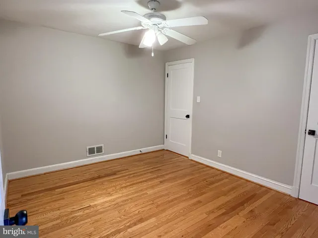 wooden floor in an empty room
