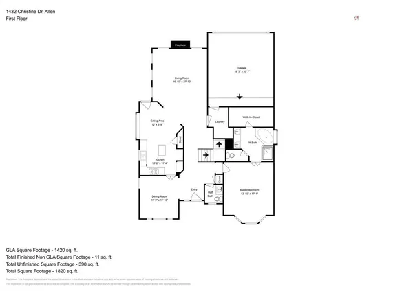 $2,675 | 1432 Christine Drive, Allen, TX 75002