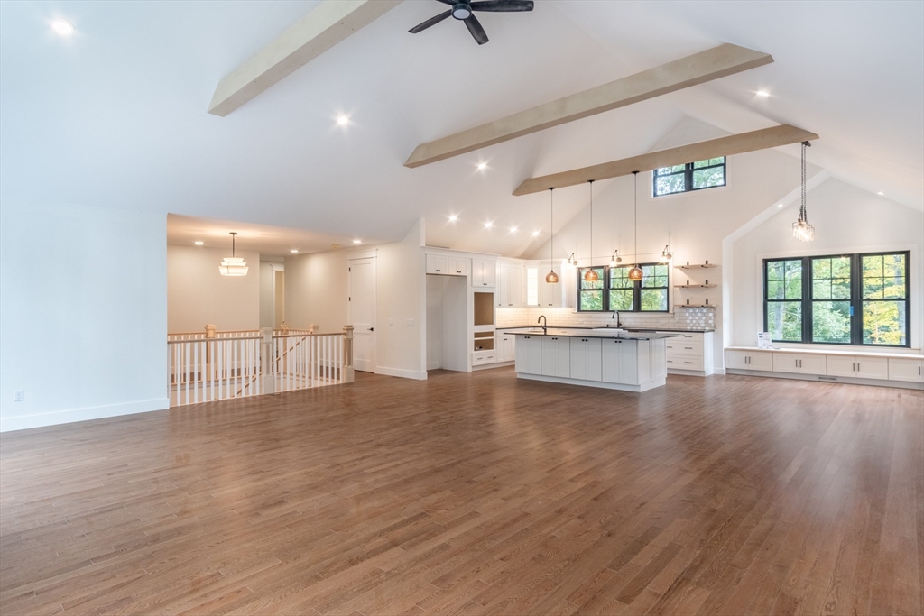 30 Red Bridge Road Wilbraham, MA 01095 - Photo 2 of 4 a view of an empty room with kitchen appliances and a window