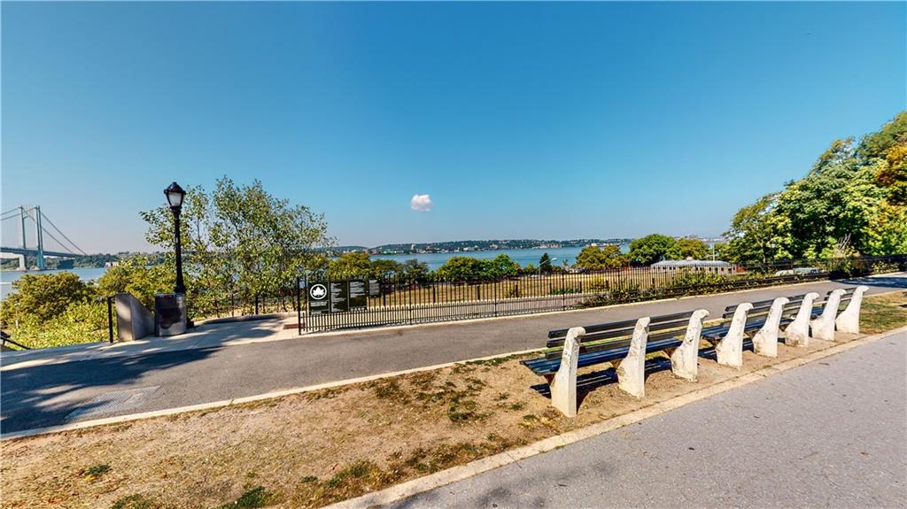 9701 Shore Road, Unit 1N Brooklyn, NY 11209 - Photo 16 of 18 a view of a balcony with mountain view