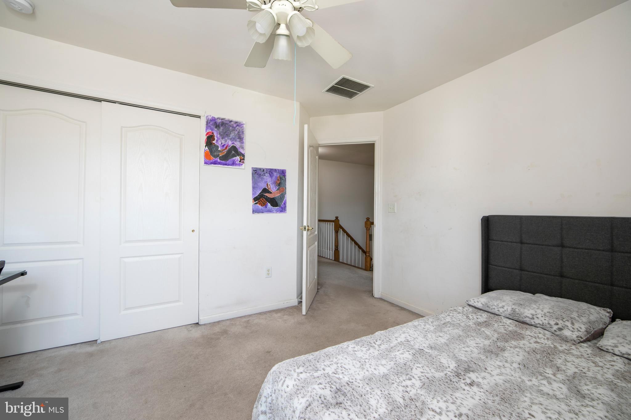 342 Huntington Drive Delran, NJ 08075 - Photo 29 of 45 a bedroom with a bed and a closet