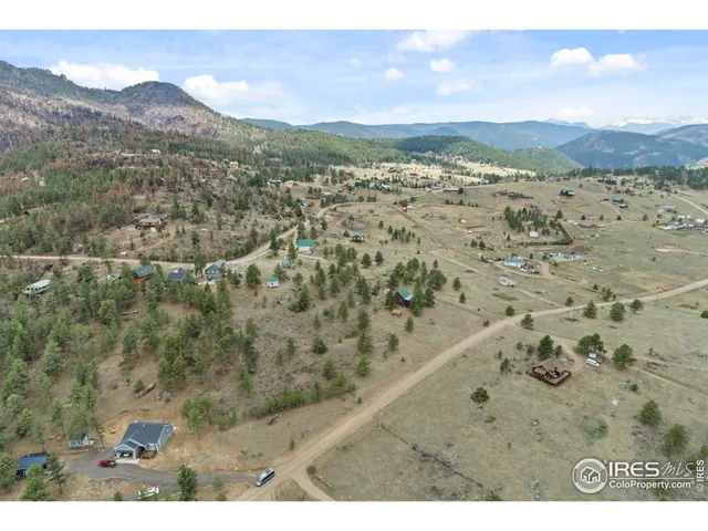 a view of a city and mountains