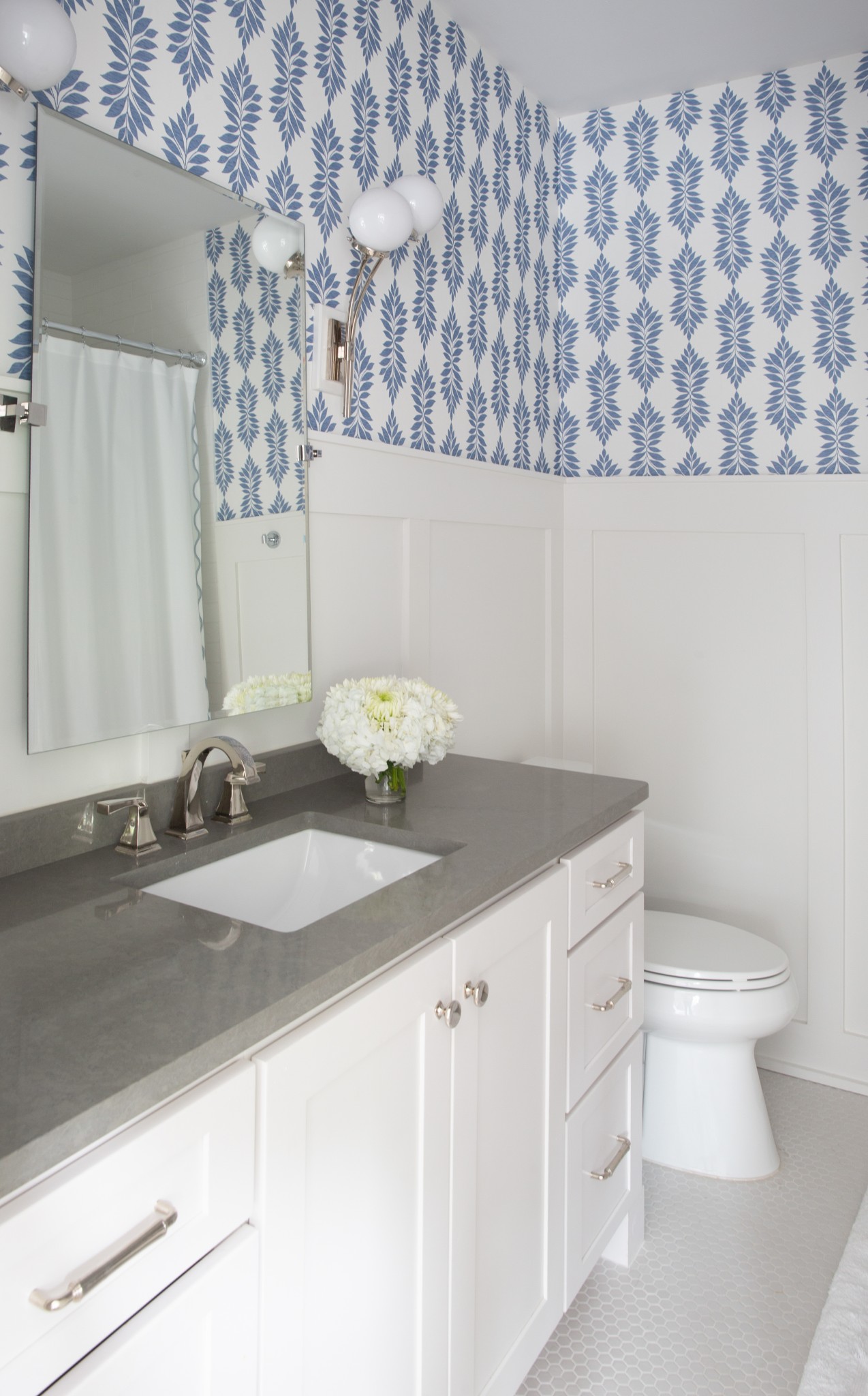 280 Harding Place Nashville, TN 37205 - Photo 51 of 79 a bathroom with a granite countertop sink and a toilet