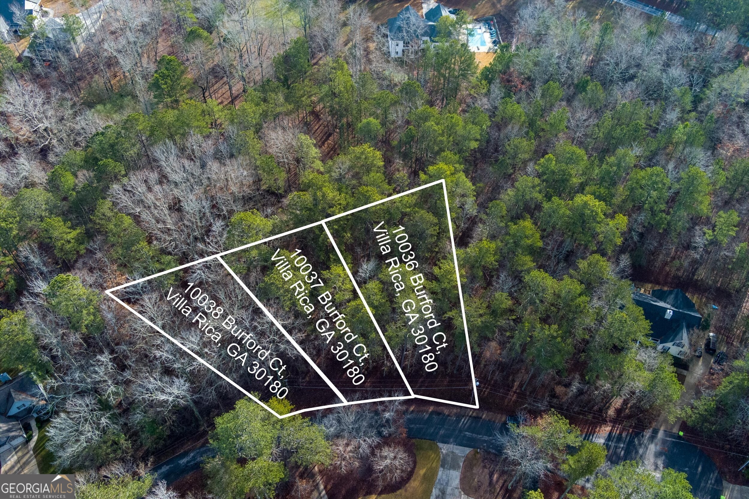 10038 Burford Court Villa Rica, GA 30180 - Photo 3 of 18 a view of a tennis court