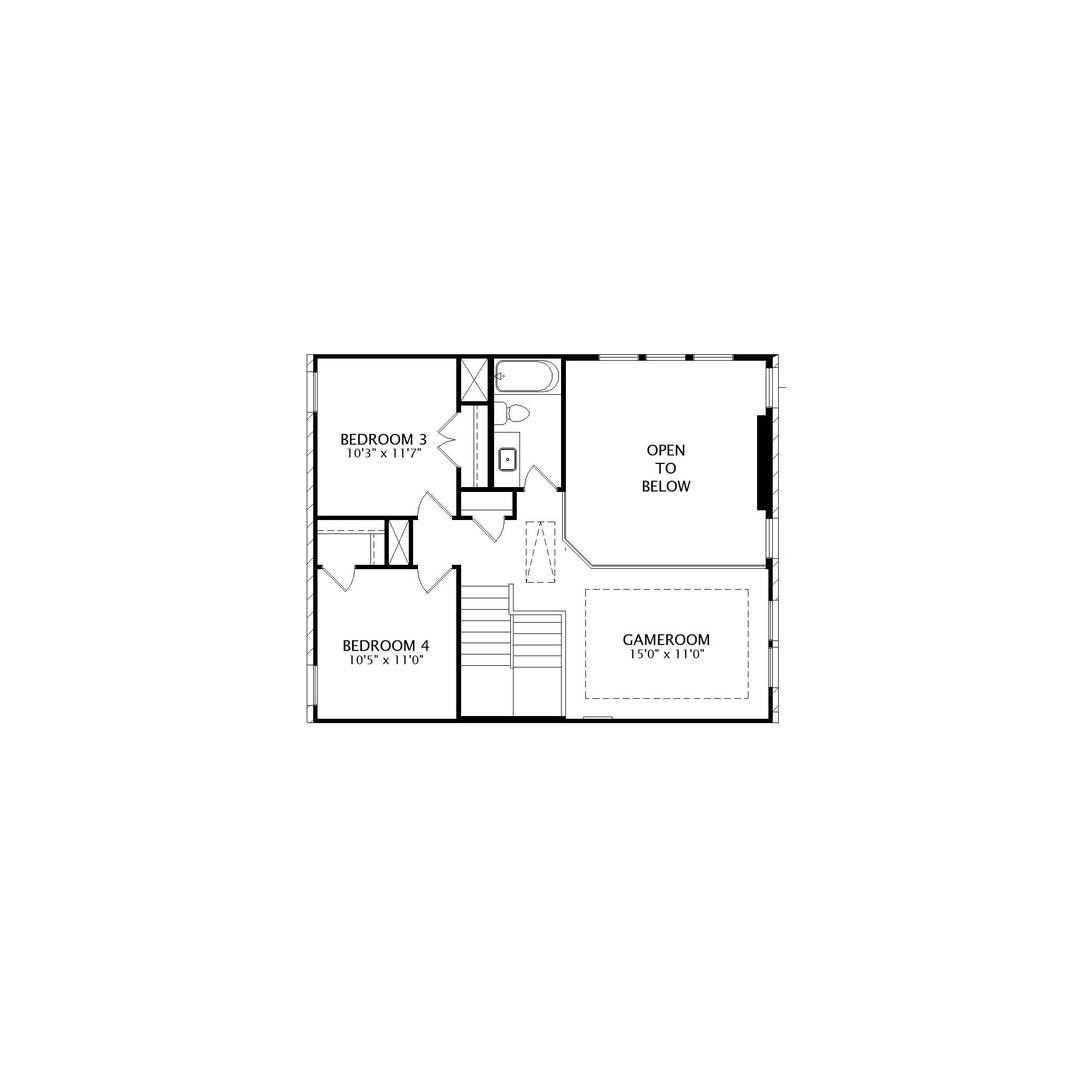1017 Alpine View Lane Katy, TX 77493 - Photo 3 of 9 Second Level