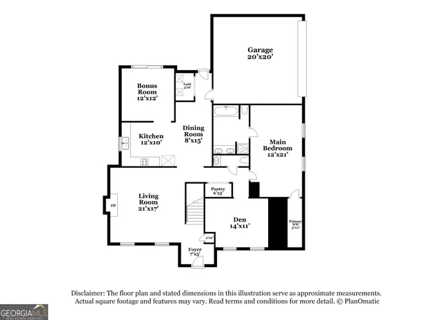 $1,820 | 1198 Oak Knoll Court, Lithonia, GA 30058
