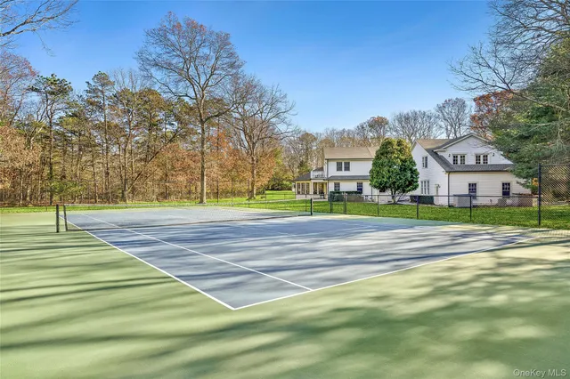a view of a basketball court