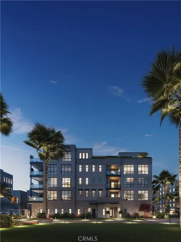 a front view of a building