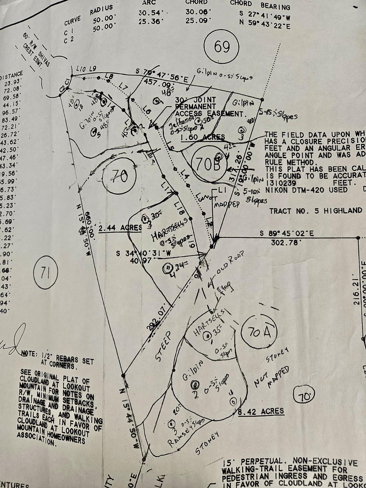 0 Shivas Crest, Unit 70B Rising Fawn, GA 30738 - Photo 16 of 16 Soil Map