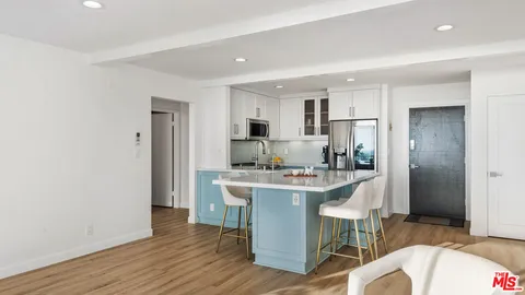 a view of a swimming pool with a lake view