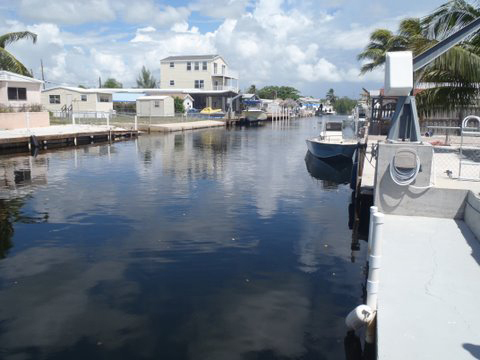 220 Upper Matecumbe Road Key Largo, FL 33037 - Photo 3 of 16 Concrete Dockage on Wide Canal