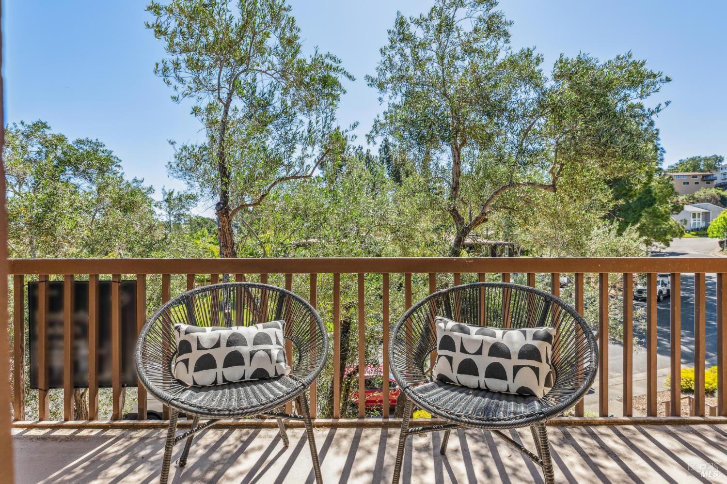 952 Lea Drive San Rafael, CA 94903 - Photo 14 of 27 a view of roof deck with furniture
