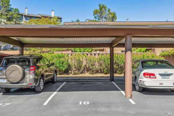 a view of parking area