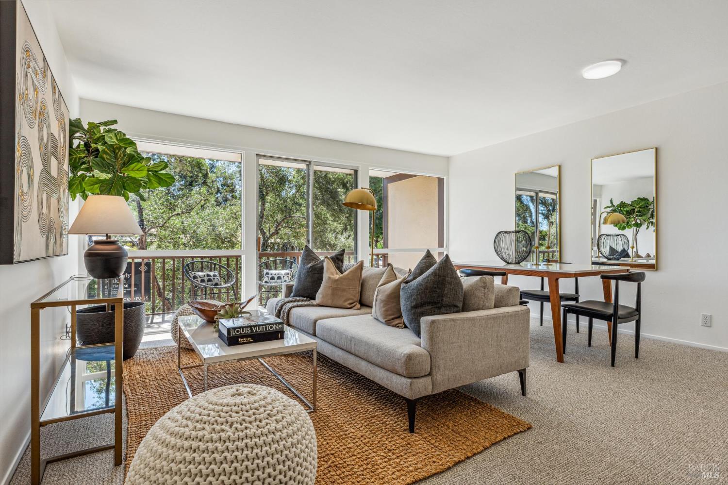 952 Lea Drive San Rafael, CA 94903 - Photo 2 of 27 a living room with furniture and a table