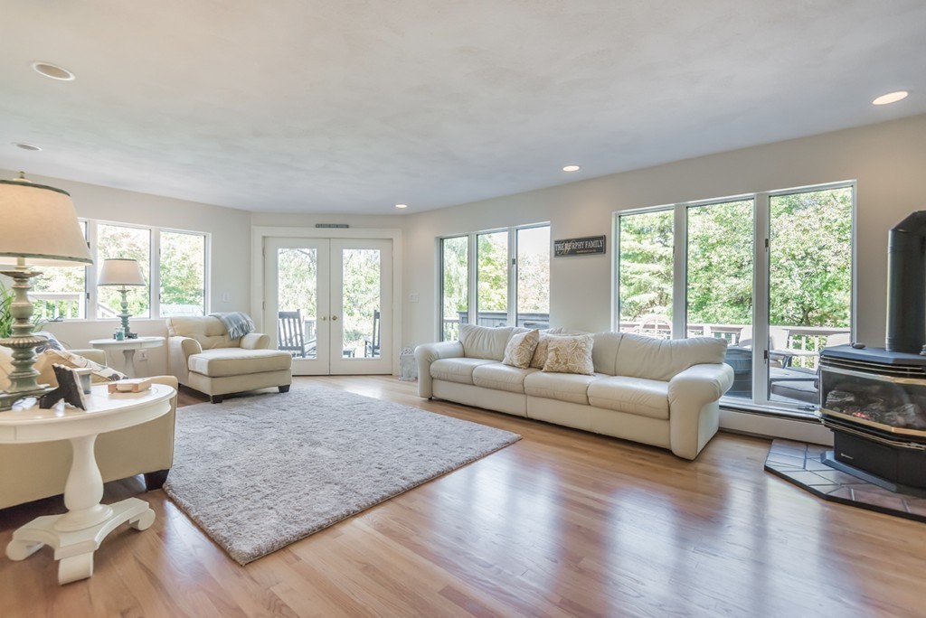351 Main Street Boxford, MA 01921 - Photo 7 of 30 a living room with furniture and a large window