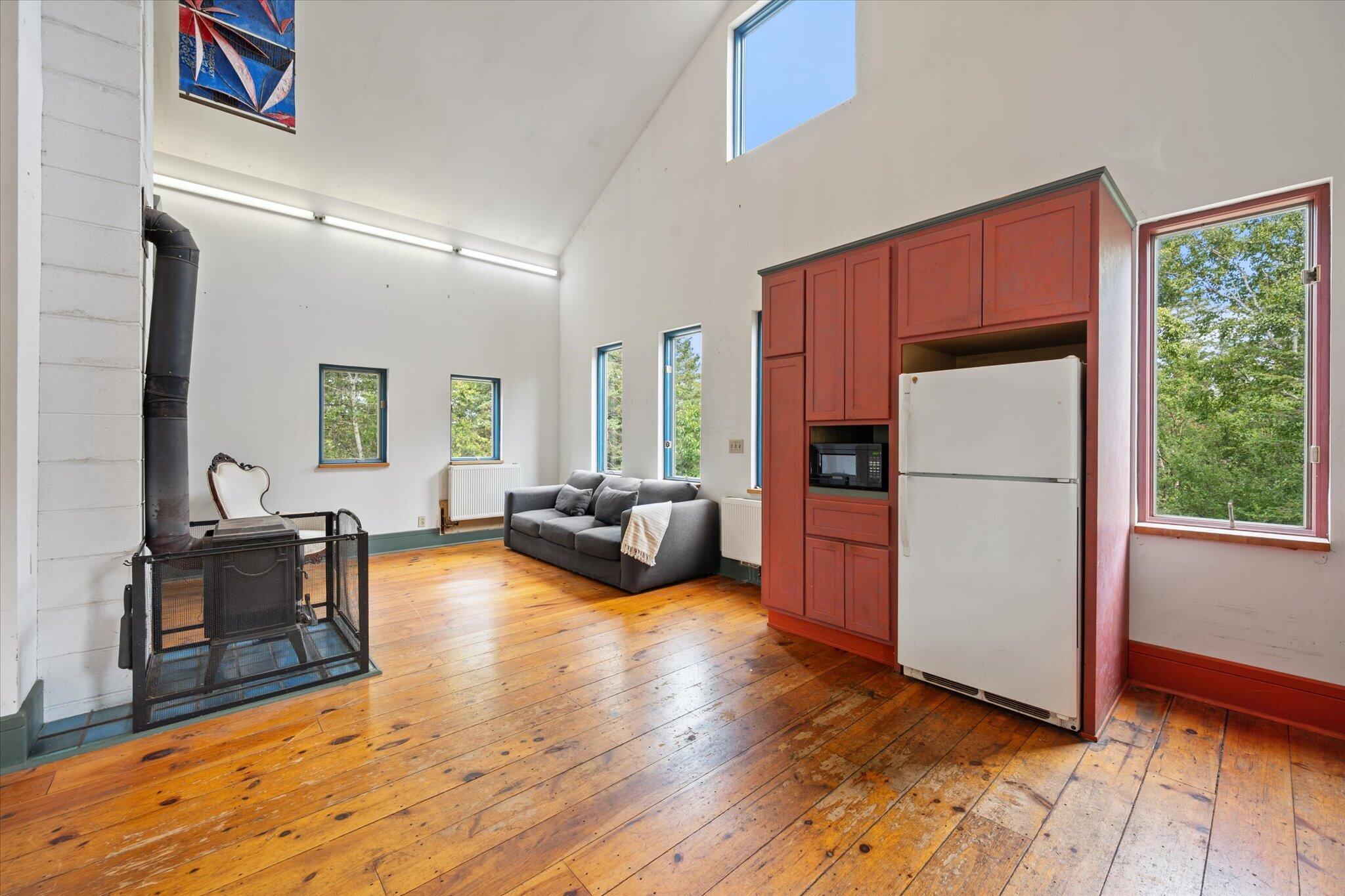 455 Eggemoggin Road Deer Isle, ME 04650 - Photo 21 of 62 Kitchen/ LR