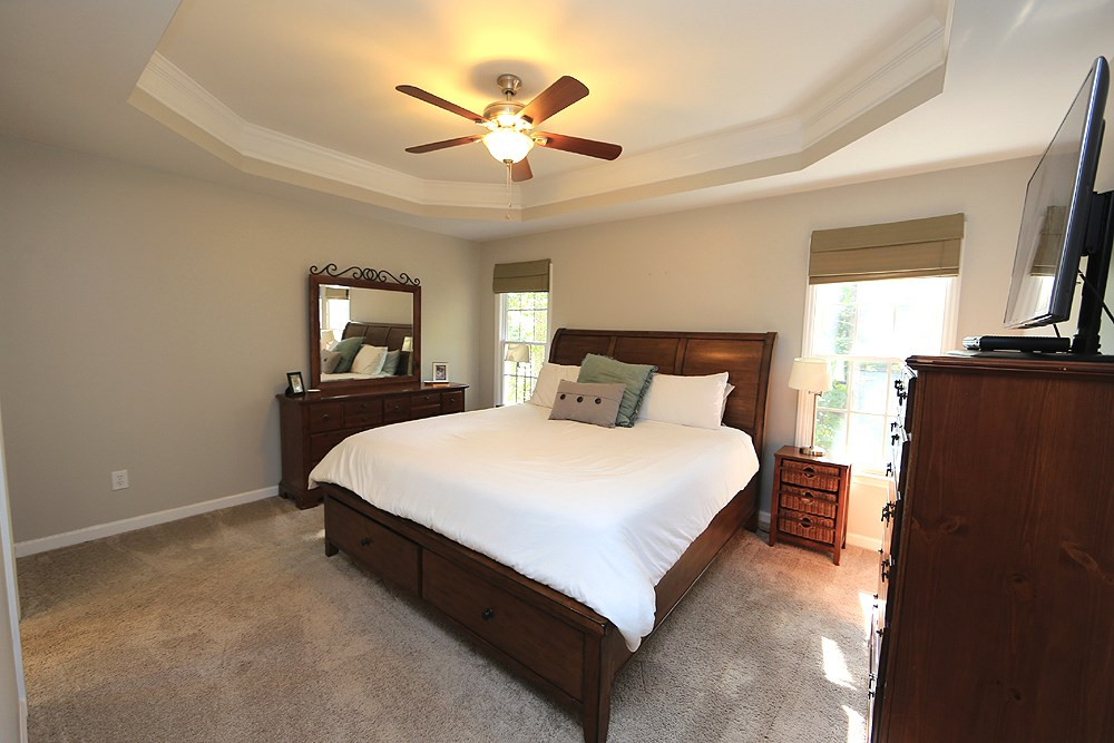 6909 Lamarsh Court Raleigh, NC 27617 - Photo 8 of 18 Master Bedroom