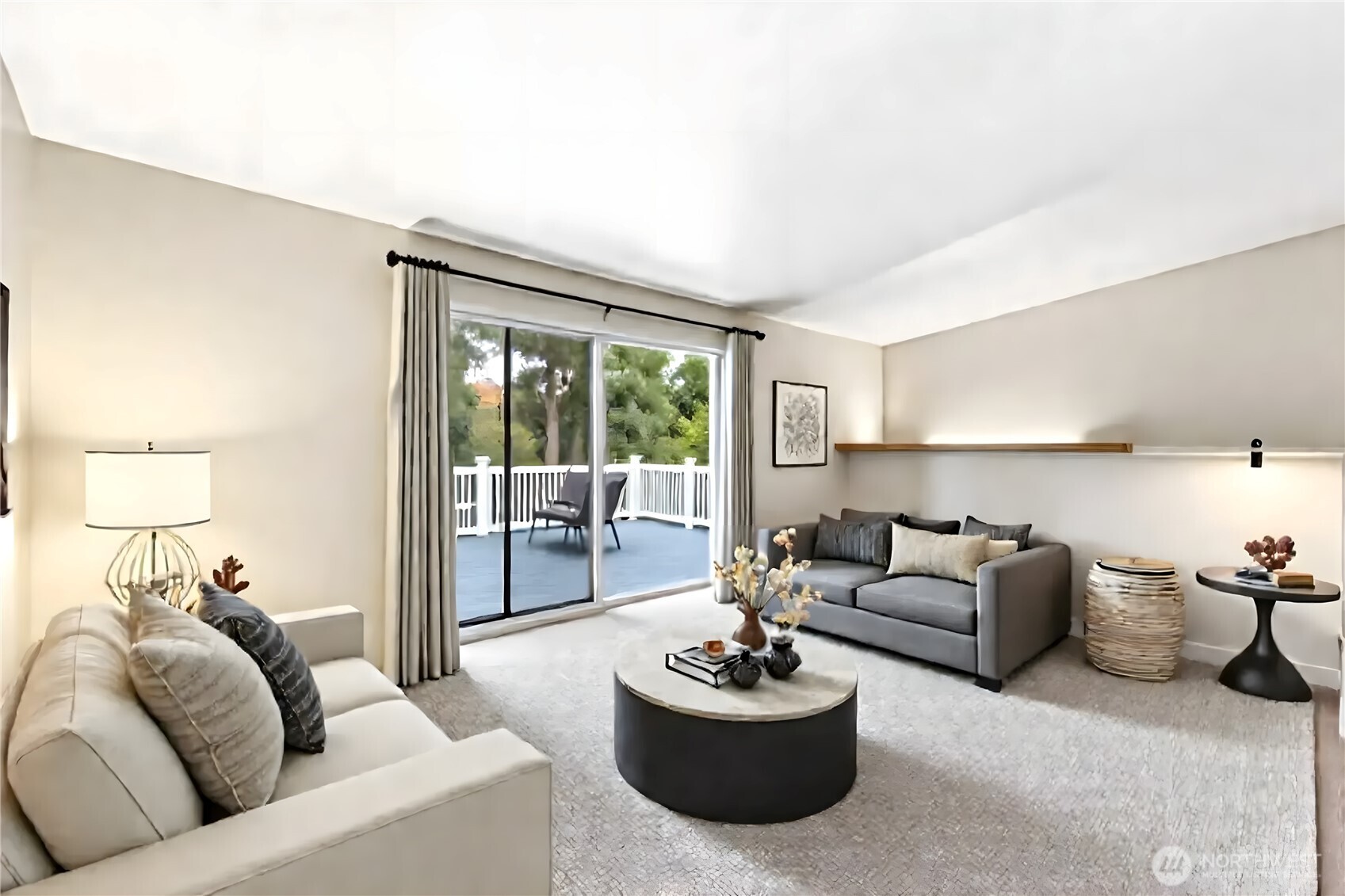 18308 Southeast 145th Street Renton, WA 98059 - Photo 4 of 26 a living room with furniture and a large window