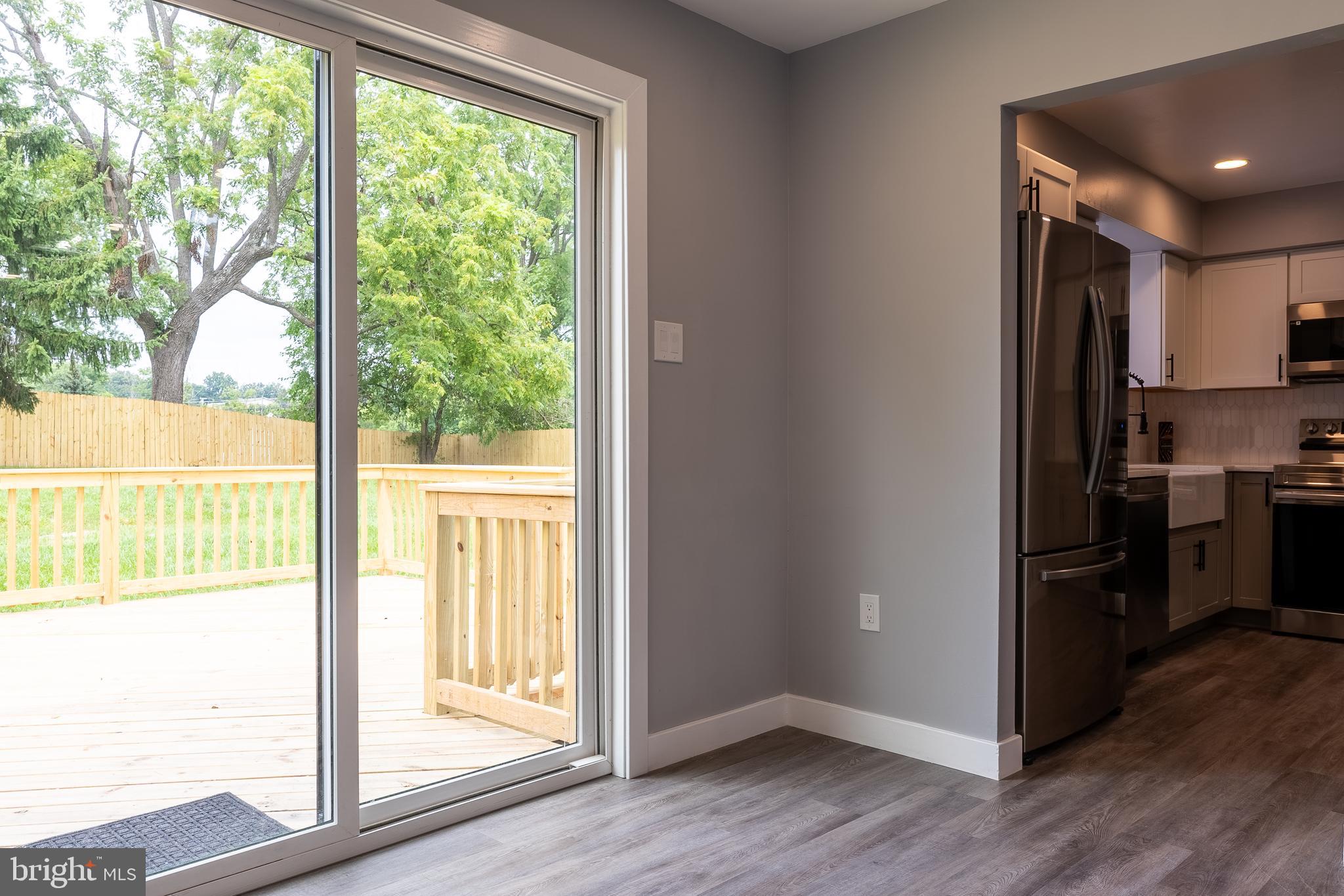 7010 Glen Spring Road Windsor Mill, MD 21244 - Photo 17 of 47 Deck Off Dining Room