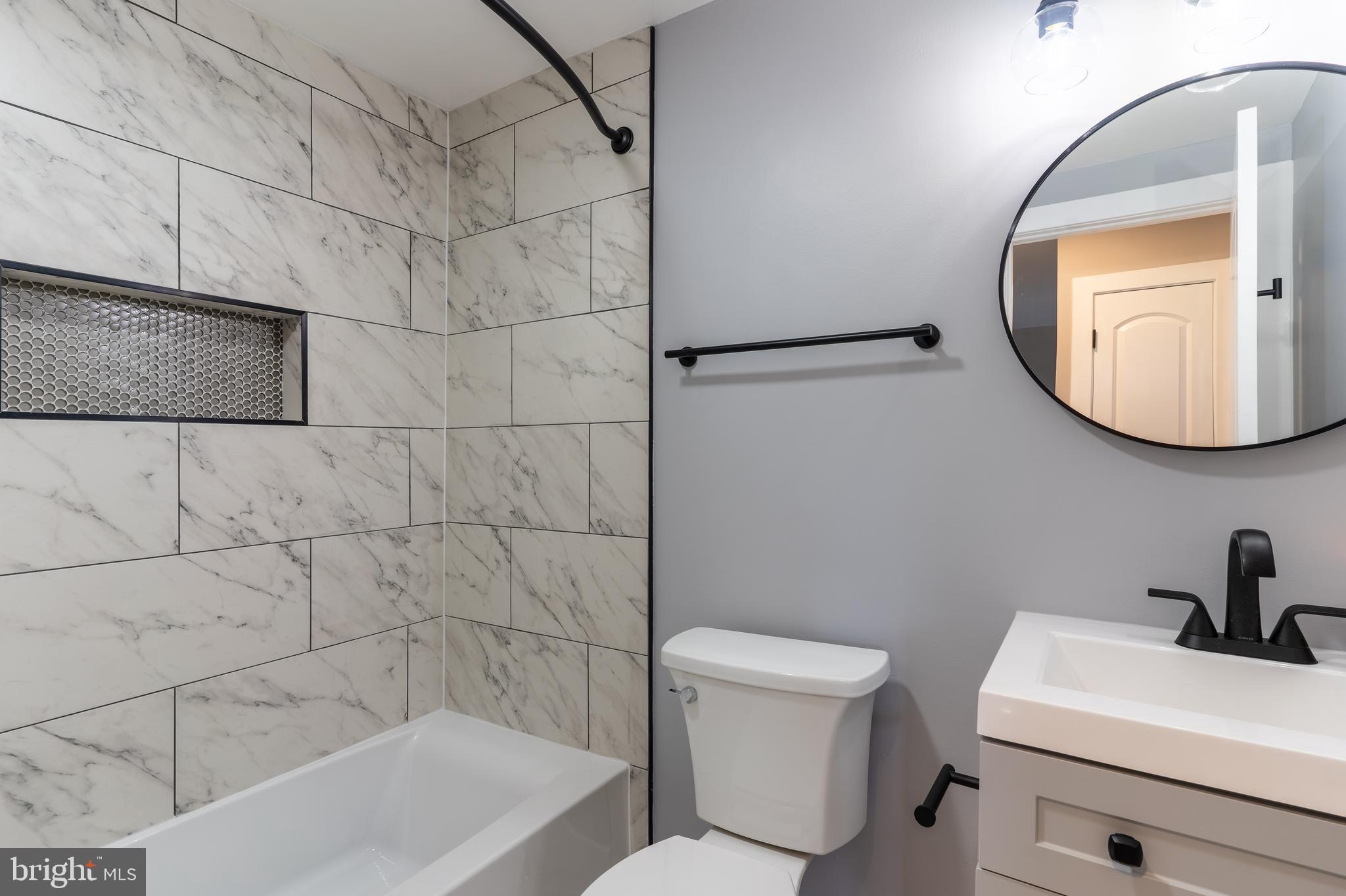 7010 Glen Spring Road Windsor Mill, MD 21244 - Photo 32 of 47 Upper Level Full Bathroom