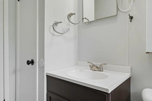 a view of a small space