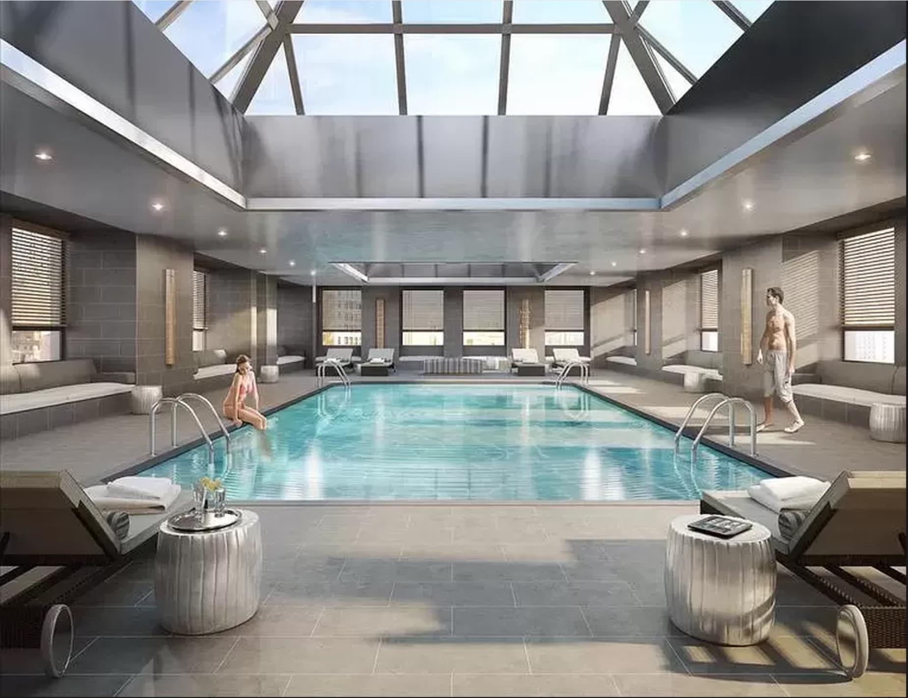 225 Rector Place, Unit 22H Manhattan, NY 10280 - Photo 9 of 13 a room with lots of potted plants