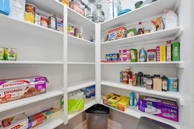a utility room with lots of baby toys