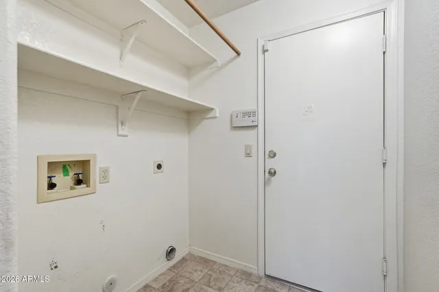 a view of a small space