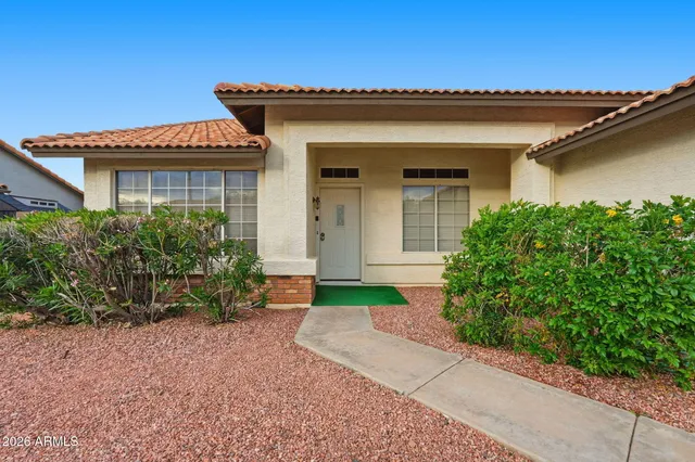 front view of a house with a porch