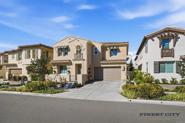 front view of a house with a street