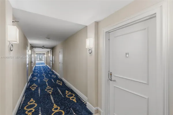 a view of an outdoor space and swimming pool