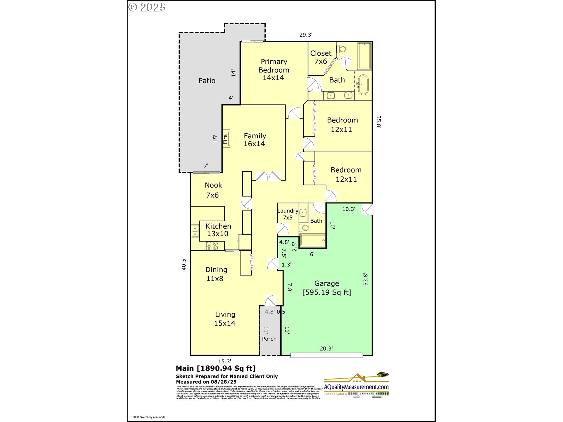16648 Southwest Jordan Way Portland, OR 97224 - Photo 38 of 38 Floor Plan