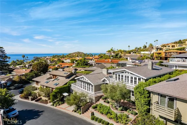 an aerial view of mountain with outdoor space
