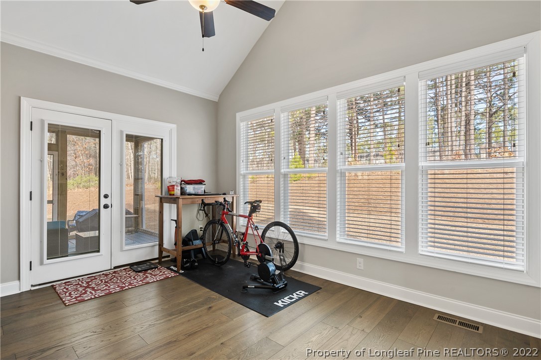 46 Brookhill Court Spring Lake, NC 28390 - Photo 12 of 50 a view of a room with gym equipment