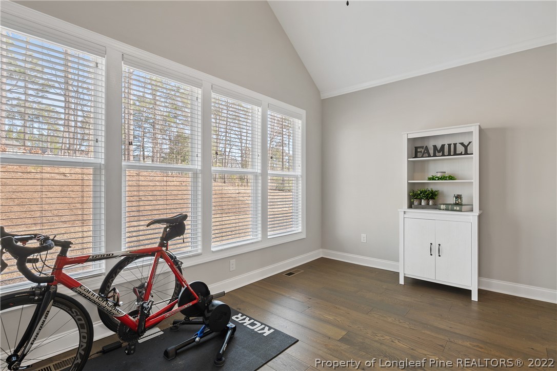 46 Brookhill Court Spring Lake, NC 28390 - Photo 13 of 50 a room with gym equipment and a window