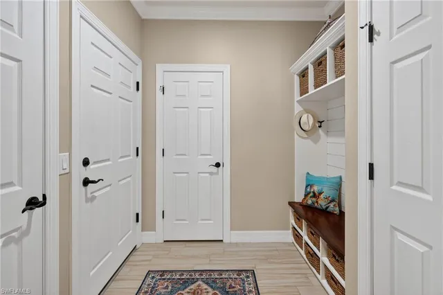 an aerial view of house with swimming pool outdoor seating and yard