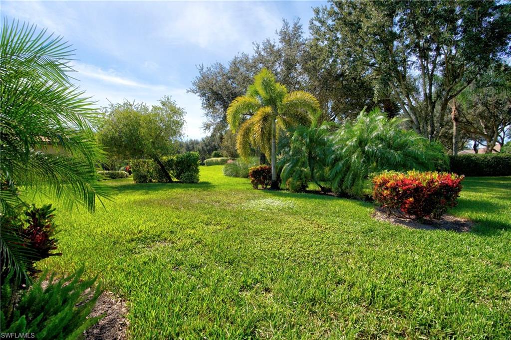 5215 Ciatto Way Ave Maria, FL 34142 - Photo 31 of 46 a backyard of a house with lots of green space