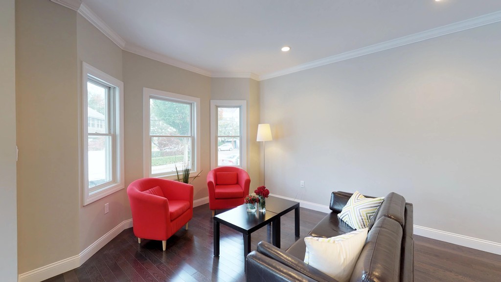 11 Sunset Road, Unit 2 Cambridge, MA 02138 - Photo 8 of 29 a living room with furniture and a window