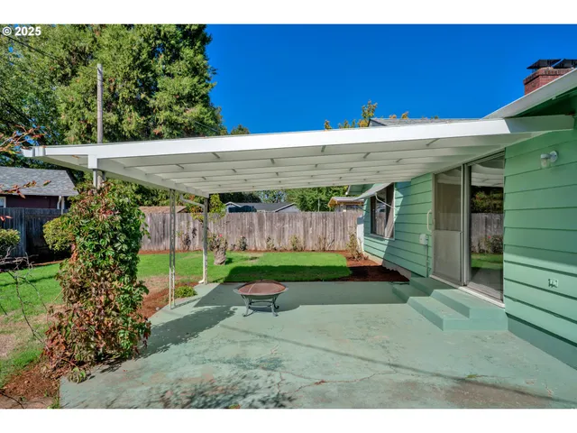 a view of outdoor space and yard