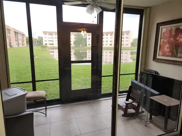 a living room filled with furniture