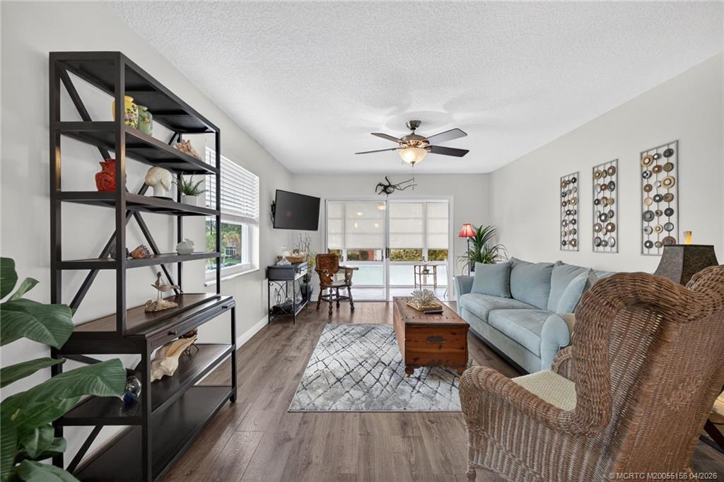1225 Northwest 21st Street, Unit 2615 Stuart, FL 34994 - Photo 5 of 43 Spacious living with updated luxury vinyl. flooring.
