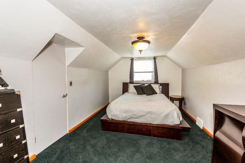 422 Thompsonville Road McMurray, PA 15317 - Photo 14 of 25 Bedroom 2 has carpet, large walk-in closet and one window.