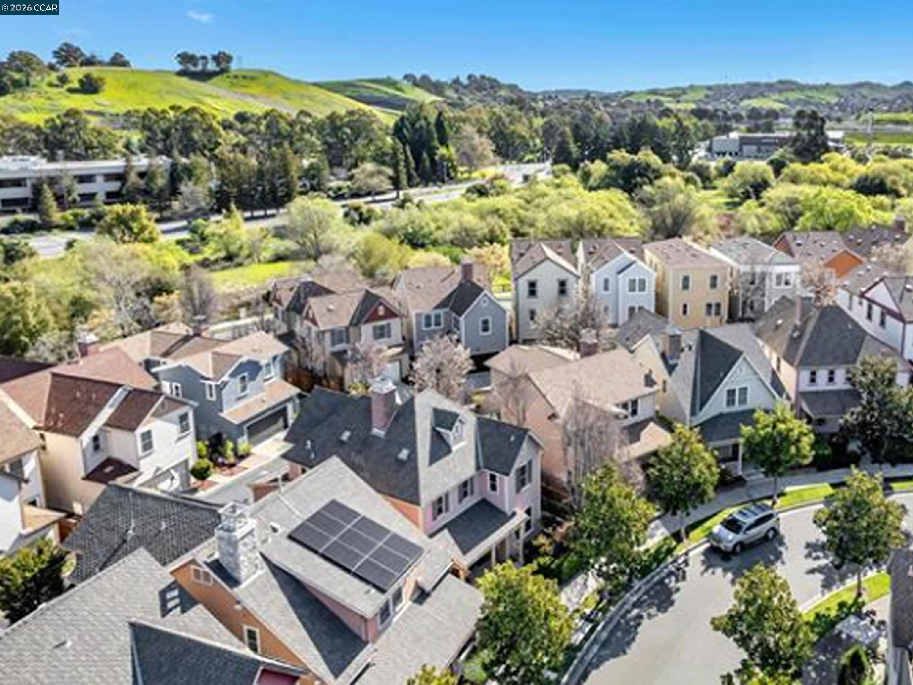 2036 Serra Lane Hercules, CA 94547 - Photo 8 of 50 an aerial view of residential houses with outdoor space