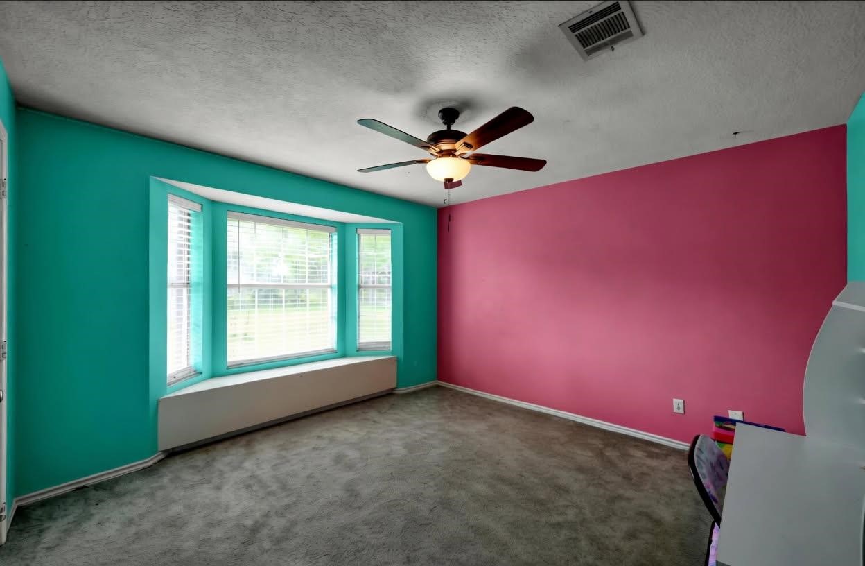 251 Petty Road Waller, TX 77484 - Photo 15 of 25 an empty room with a ceiling fan and window